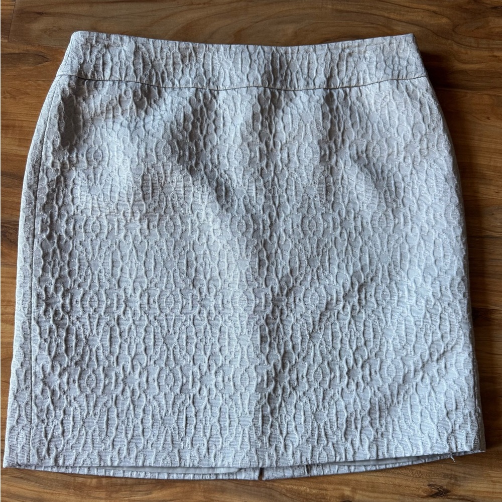 Loft grey skirt, size 8